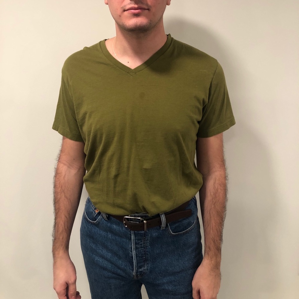 Green J.Crew Tee